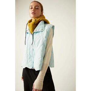 NWT Free People Movement Women's Quinn Quilted Puffer Vest Size Small